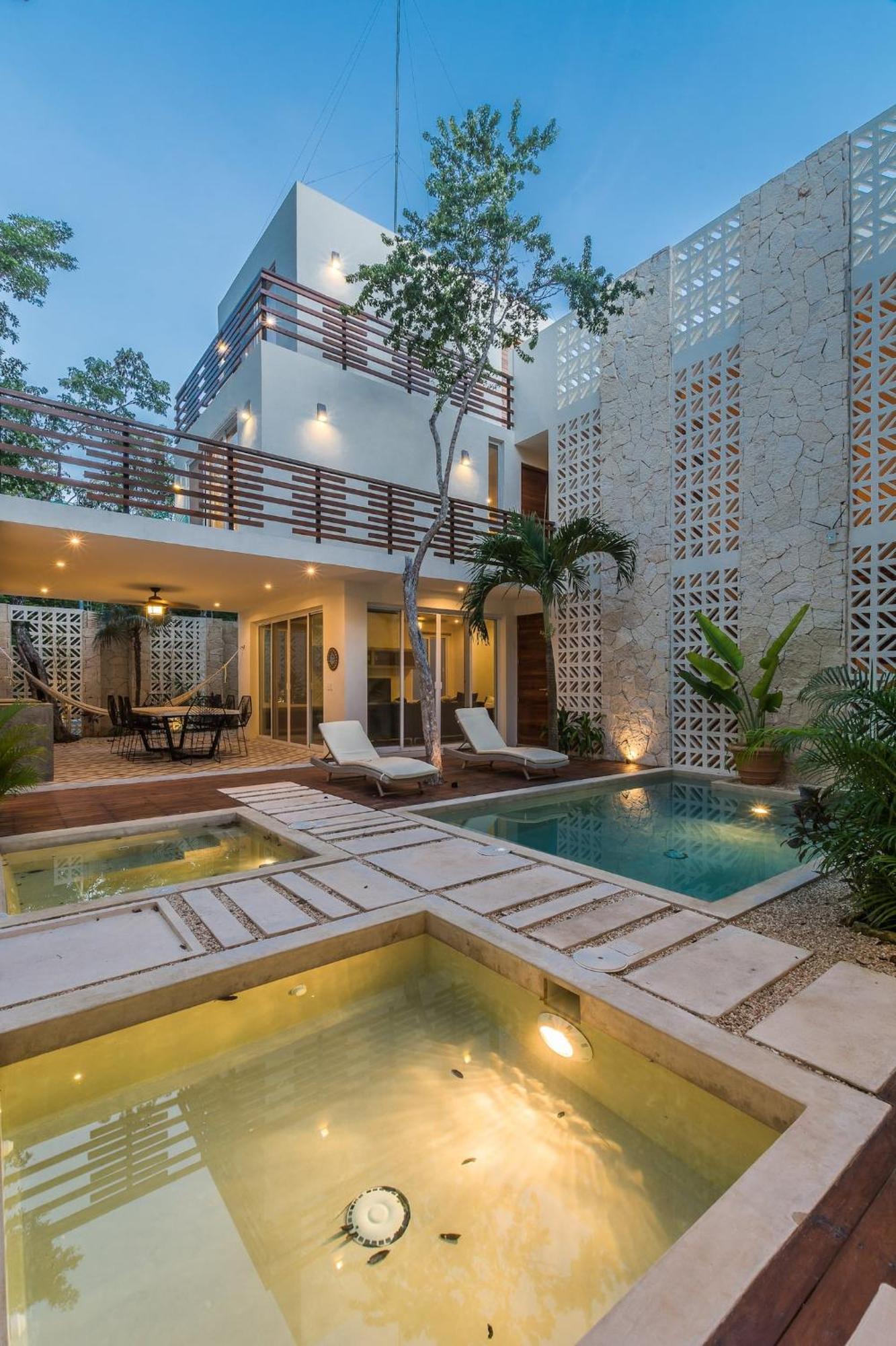 Casa Leonardo Tulum别墅 外观 照片